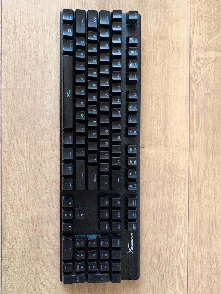 HyperX Alloy Origins mechanisch toetsenbord, HyperX, Gebruikt, Ophalen of Verzenden, Qwerty