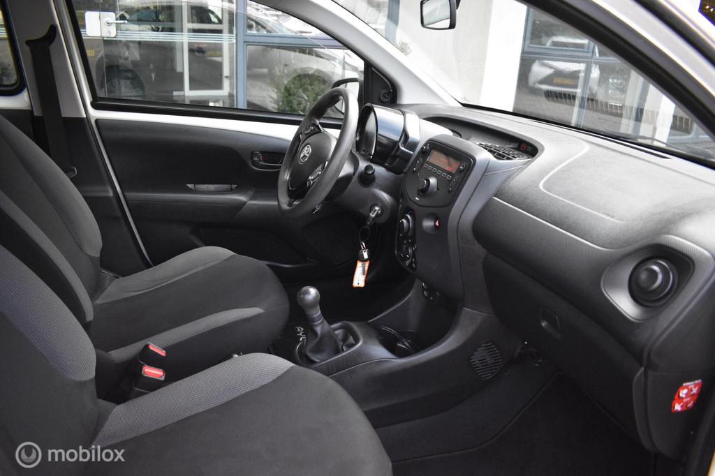 Toyota Aygo 1.0 VVT-i x-fun 2018|5DRS,|Airco|Elekt,pakket, Auto's, Voorwielaandrijving, Stof, Euro 6, 4 stoelen