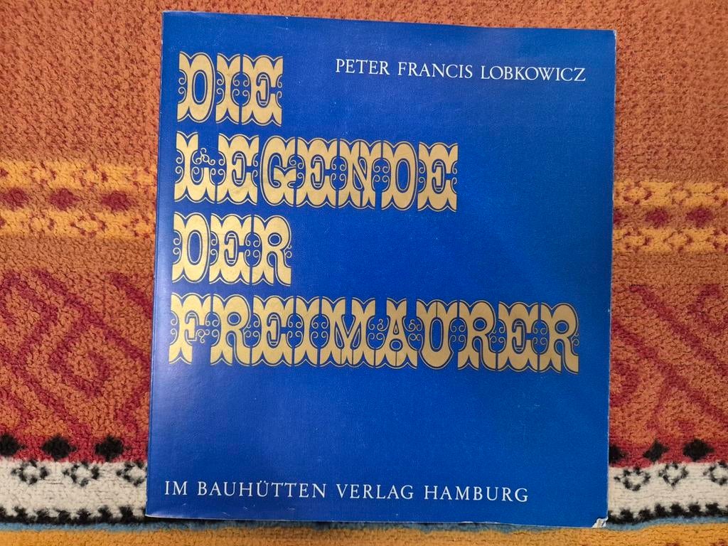 Die Legende der Freimaurer - Peter Francis Lobkowicz, Ophalen of Verzenden, Gelezen, Peter Francis Lobkowicz