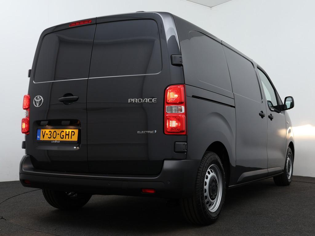 Toyota PROACE Electric Worker Challenger Extra Range 75 kWh, Auto's, Bestelauto's, 12 maanden, Zwart, Origineel Nederlands, 349 km