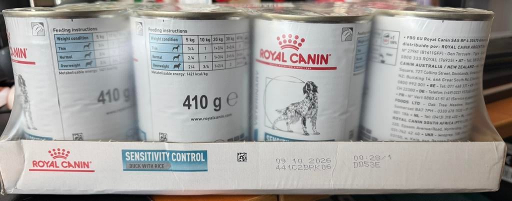 Royal Canin Veterinary Diet Sensitivity Control Eend, Ophalen of Verzenden, Hond
