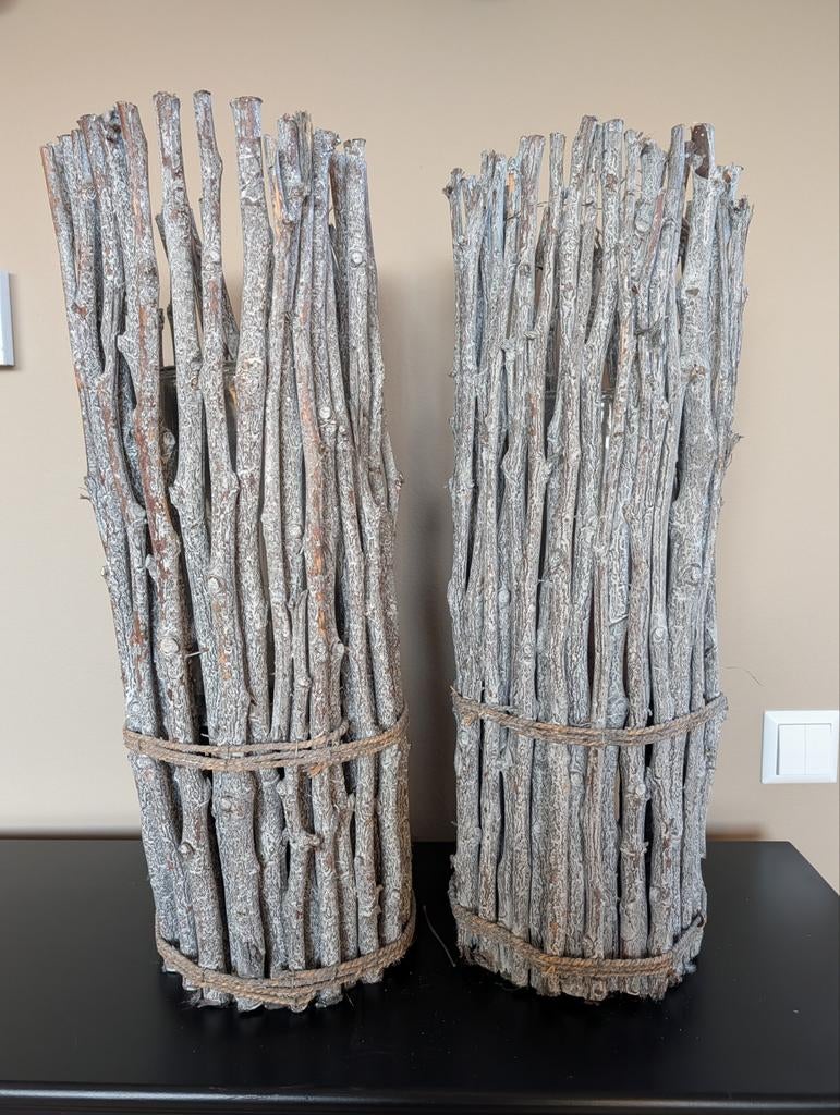 2 windlichten, Huis en Inrichting, Ophalen, Gebruikt