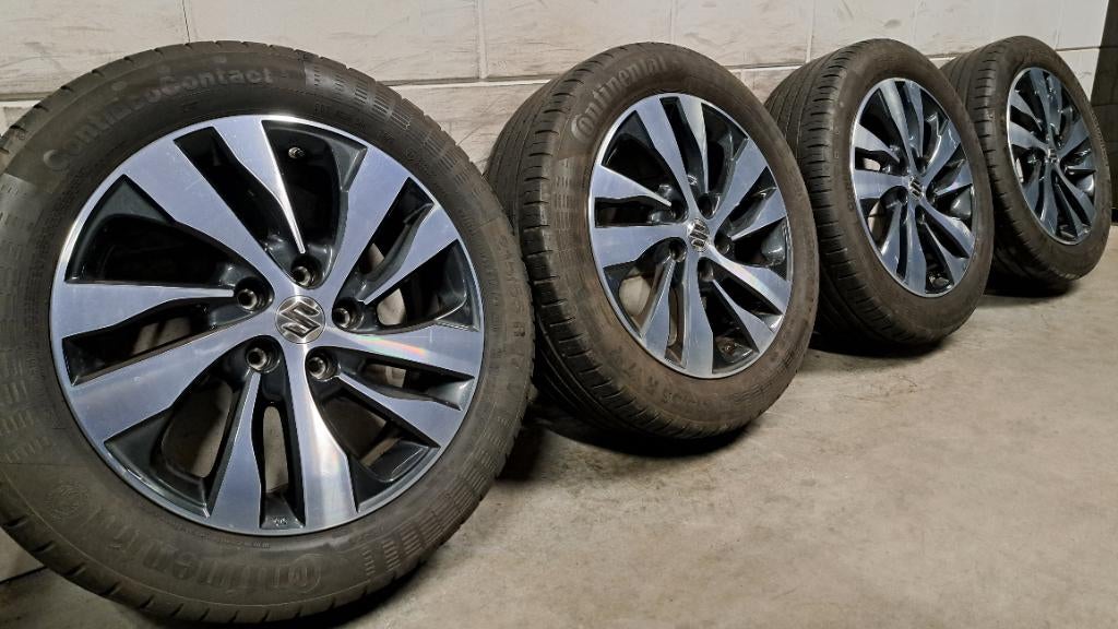 Lichtmetalen velgen S-Cross SX4 Sedici Avensis 215/55/17, Auto-onderdelen, Banden en Velgen, Banden en Velgen, Zomerbanden, 17 inch