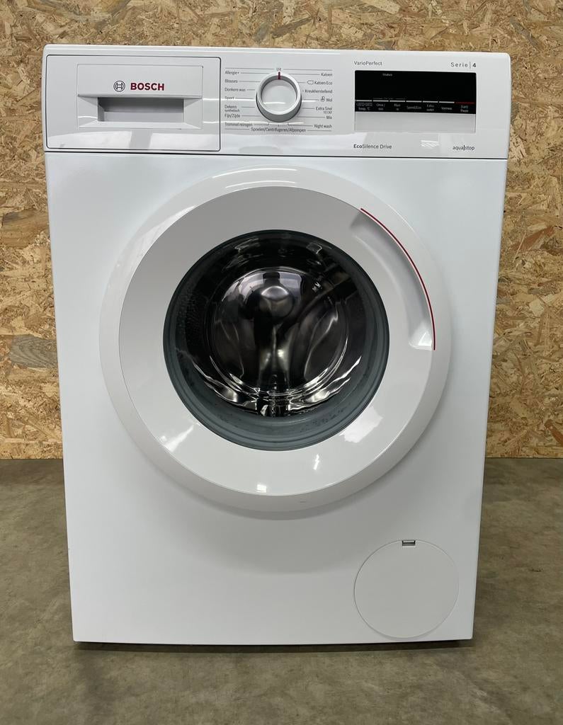 Bosch serie 4 wasmachine, Ophalen, 1200 tot 1600 toeren, 8 tot 10 kg, Voorlader