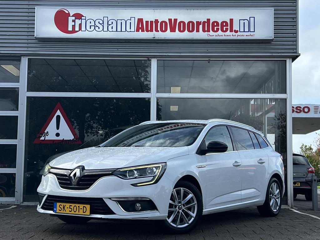 Renault Mégane Estate 1.2 TCe Limited /Cruise/Clima/Navi/Tr, Voorwielaandrijving, Gebruikt, 4 cilinders, Met garantie (alle)