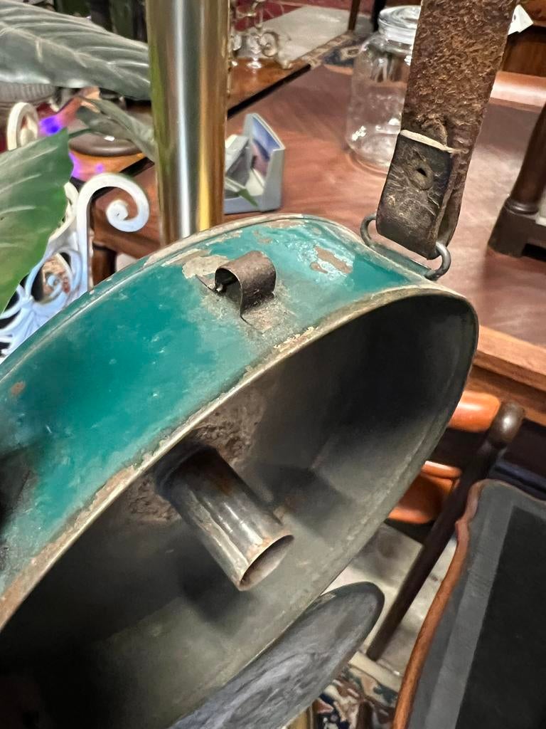 Antieke ticket automaat / dispenser, Antiek en Kunst, Ophalen of Verzenden