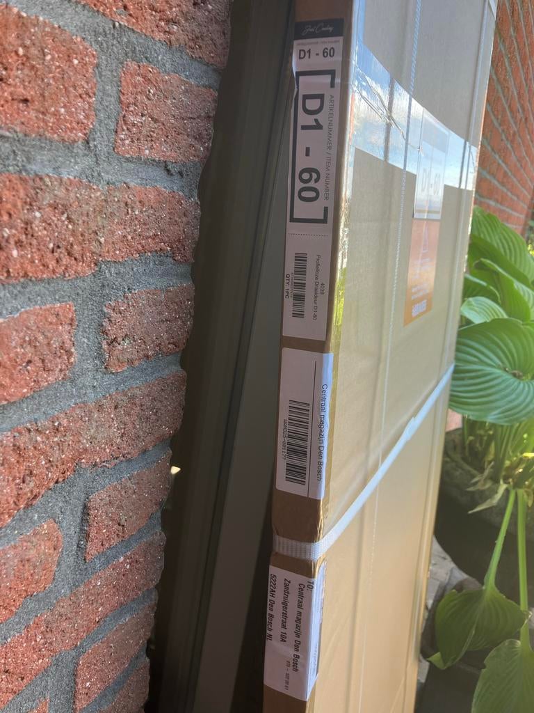 Brauer profielloze douche draaideur 60x200 cm, Ophalen, Nieuw, Glas, Douche