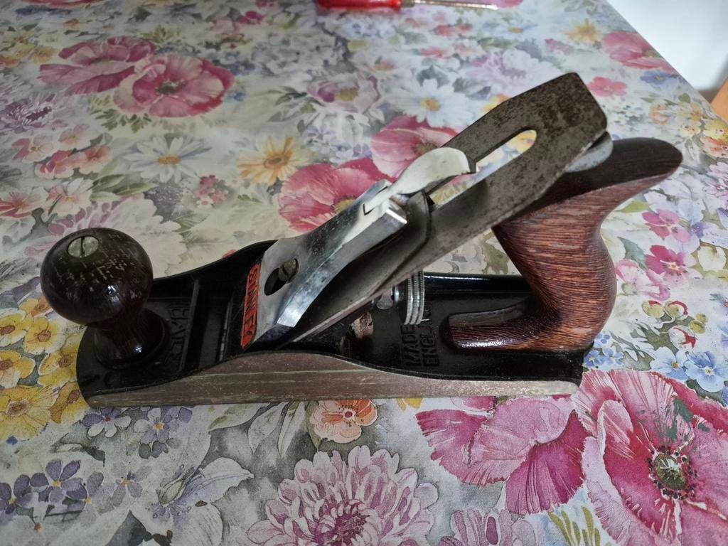 Vintage Stanley schaaf - Klassiek gereedschap, Ophalen of Verzenden, Gebruikt