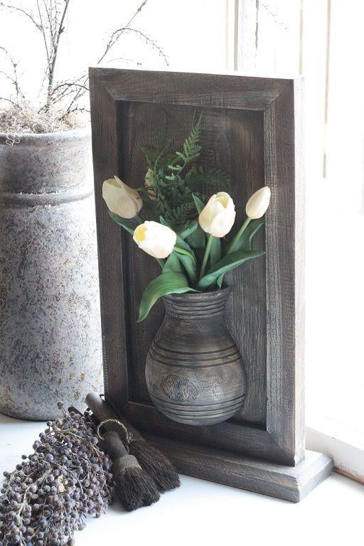 Kruiklijst met DUBBELE kruiken / compleet /lijst met kruik, Www.jufbrocante.nl, Www.jufbrocante.nl, Nieuw, Ophalen of Verzenden