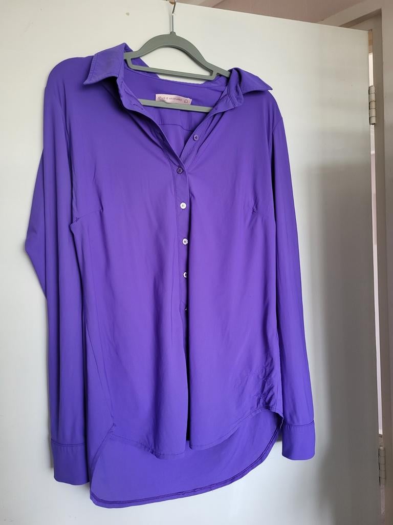 Gezocht  paarse poppyblouse Studio Anneloes in maat L, Ophalen of Verzenden