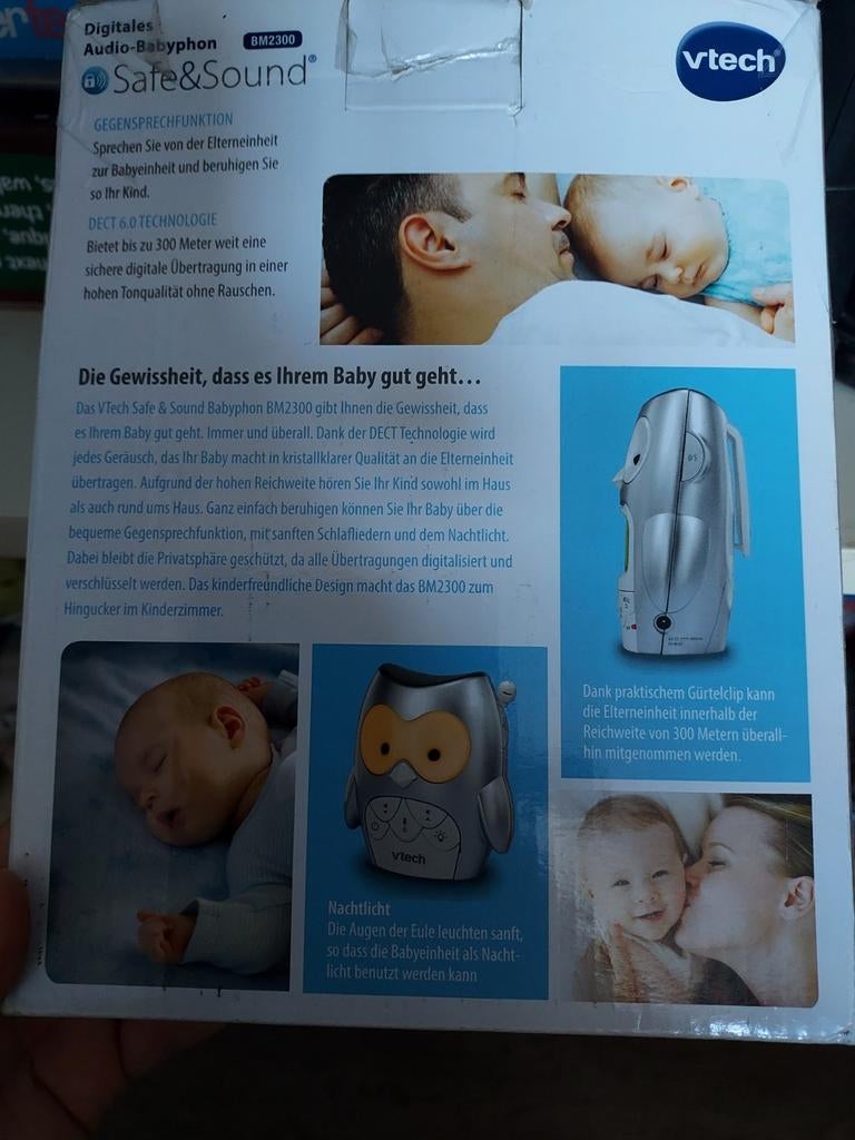 Babyphone Babyfoon weinig gebruikt, Ophalen, Zo goed als nieuw, 250 meter of meer, Terugspreekfunctie