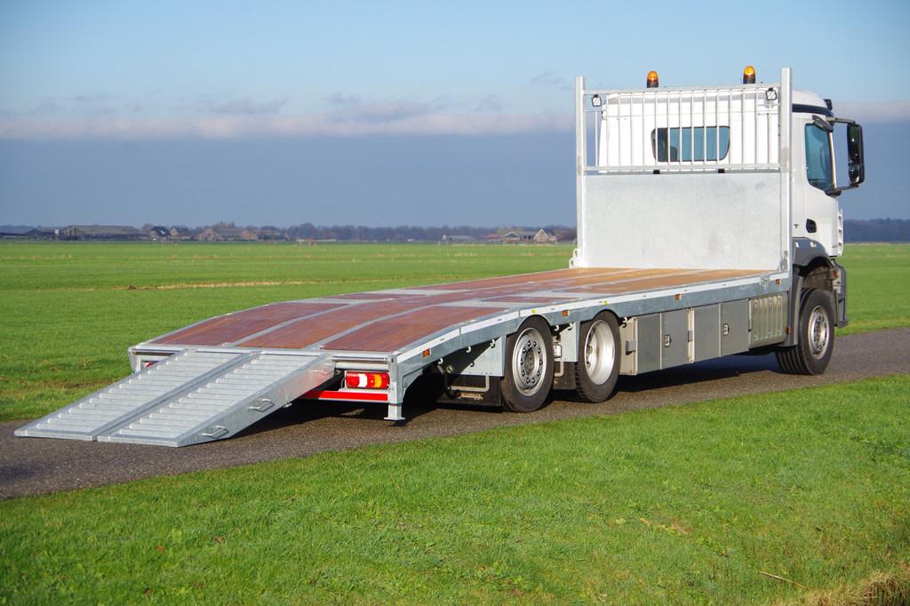 Mercedes-Benz Actros 2535 LL 6x2 Oprijwagen / Binnenkort ver, Automaat, Stof, Wit, Mercedes-Benz