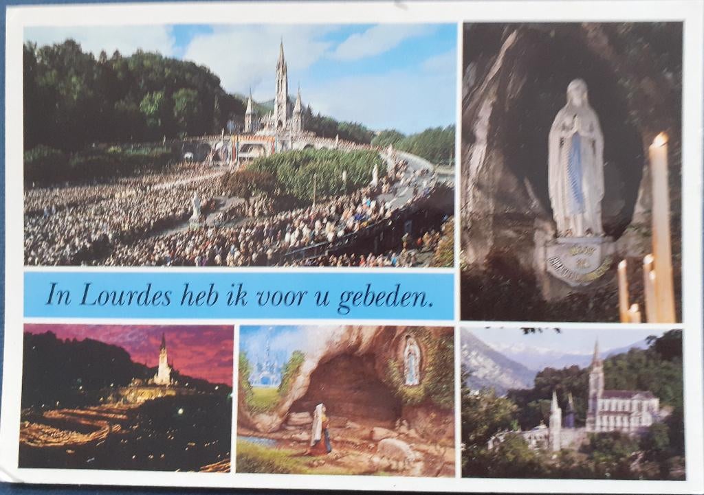 Ansichtkaart Frankrijk Lourdes, Ophalen of Verzenden, 1960 tot 1980, Ongelopen, Frankrijk