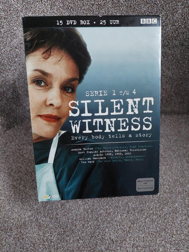 Silent Witness - Serie 1 t/m 4 (15 DVD Box), Ophalen of Verzenden, Zo goed als nieuw, Boxset