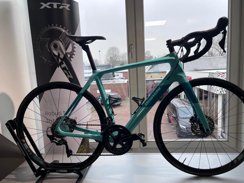 Bianchi infinito / Shimano ultegra/ maat 55cm, Gebruikt, Carbon, Heren, Kreitenmolenstraat 43