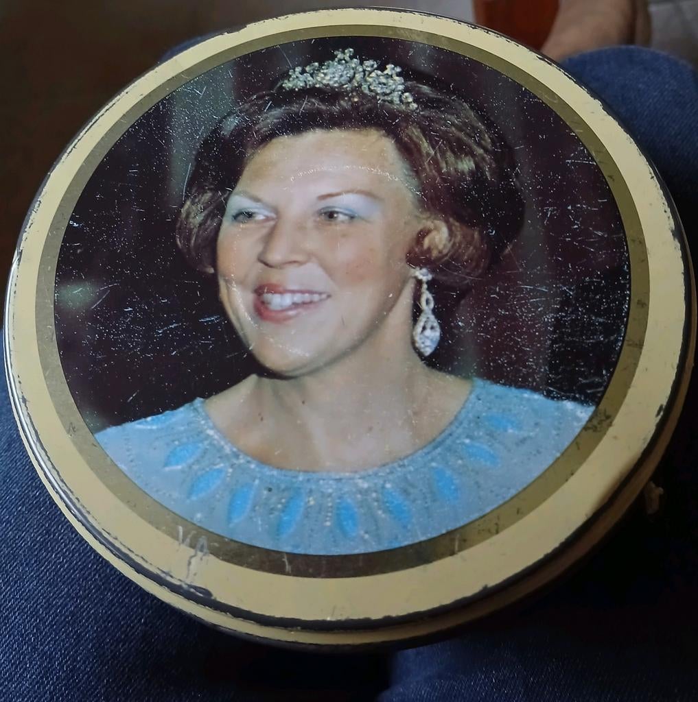 Diesch herdenkingsblik kroning koningin Beatrix 1980, Ophalen of Verzenden, Overige