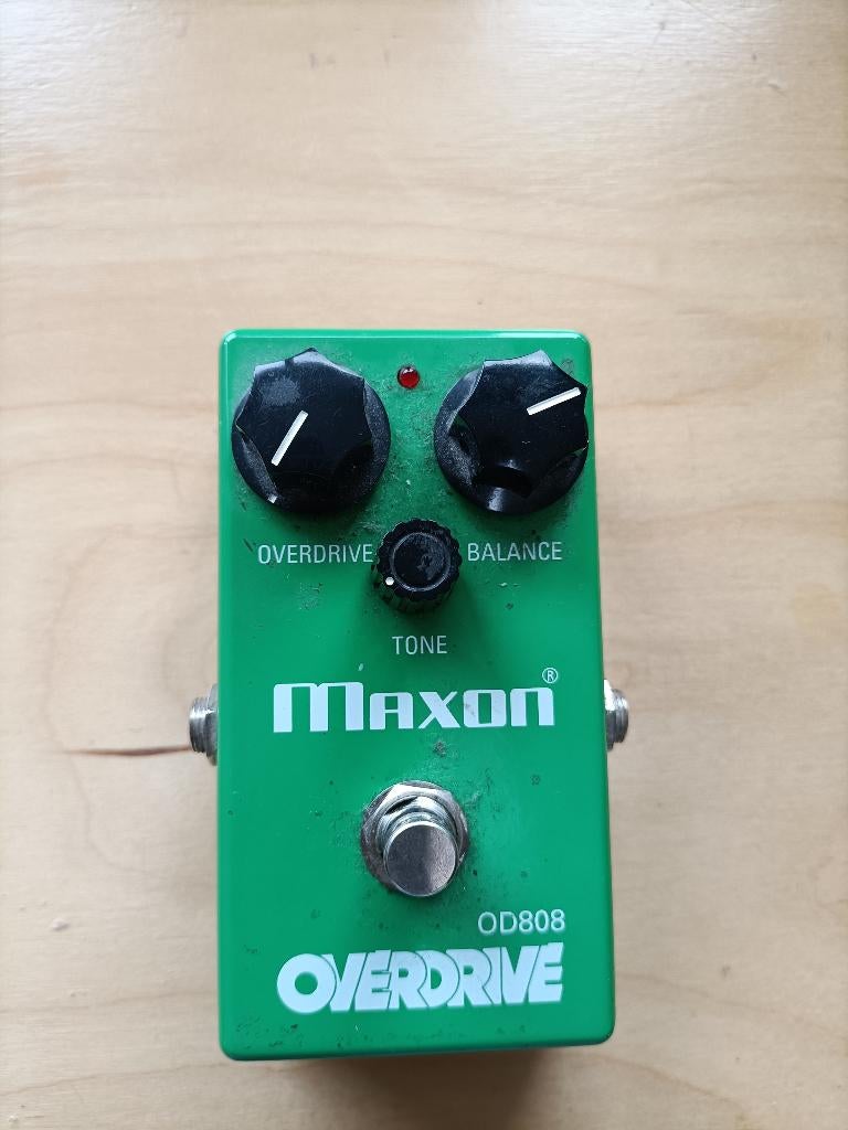 Maxon OD808 overdrive pedaal, Muziek en Instrumenten, Ophalen, Gebruikt, Distortion, Overdrive of Fuzz