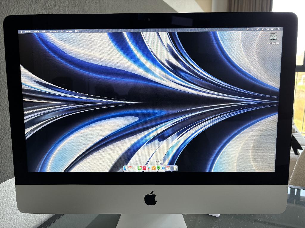 iMac (Retina 4K, 21,5-inch, 2017) incl. toetsenbord en muis, Computers en Software, Ophalen, IMac, Zo goed als nieuw, 21,5 inch