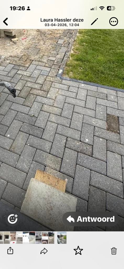 Mooie partij klinkers Gratis, Ophalen, Beton, Klinkers