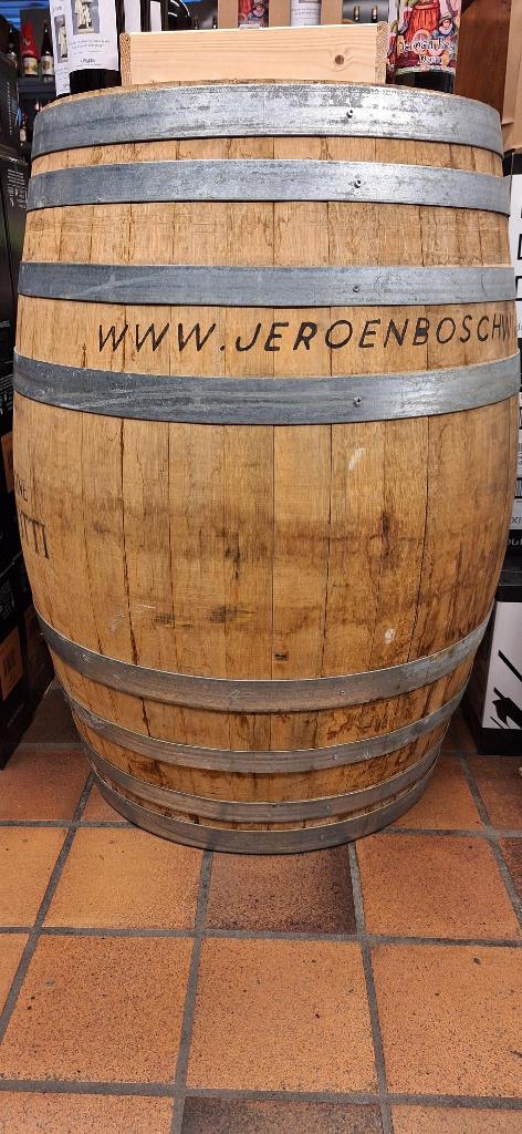 Italiaanse wijnton 300 liter, Ophalen, Hout, Meerkleurig, Mediterraans