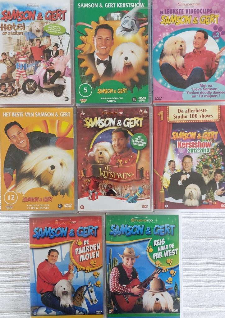 Dvd's Samson en Gert, Cd's en Dvd's, Alle leeftijden, Ophalen of Verzenden, Zo goed als nieuw, Tv fictie