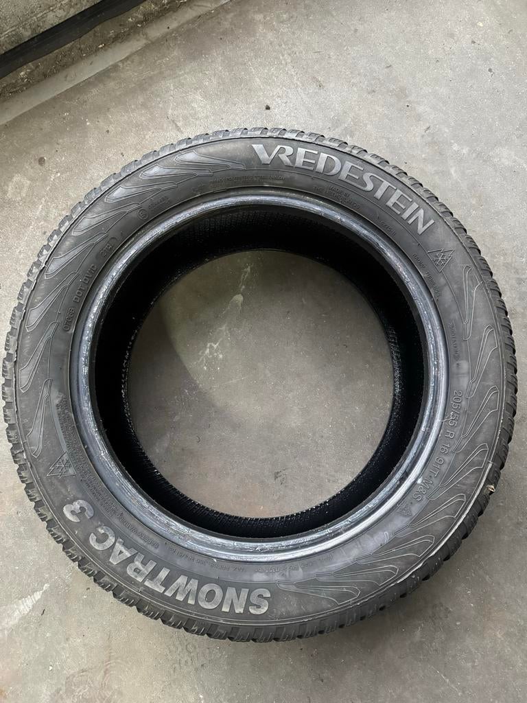 Vredestein Snowtrac 3 Winterband 205/55 R16 91T M+S, Auto-onderdelen, Banden en Velgen, Ophalen, Gebruikt, 16 inch, Band(en)