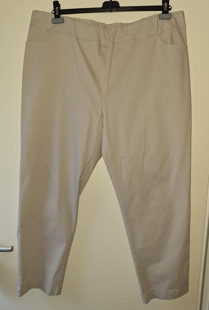 Sempre Pui/chalou - broek - maat 56, Kleding | Dames, Grote Maten, Verzenden, Beige, Chalou, Zo goed als nieuw