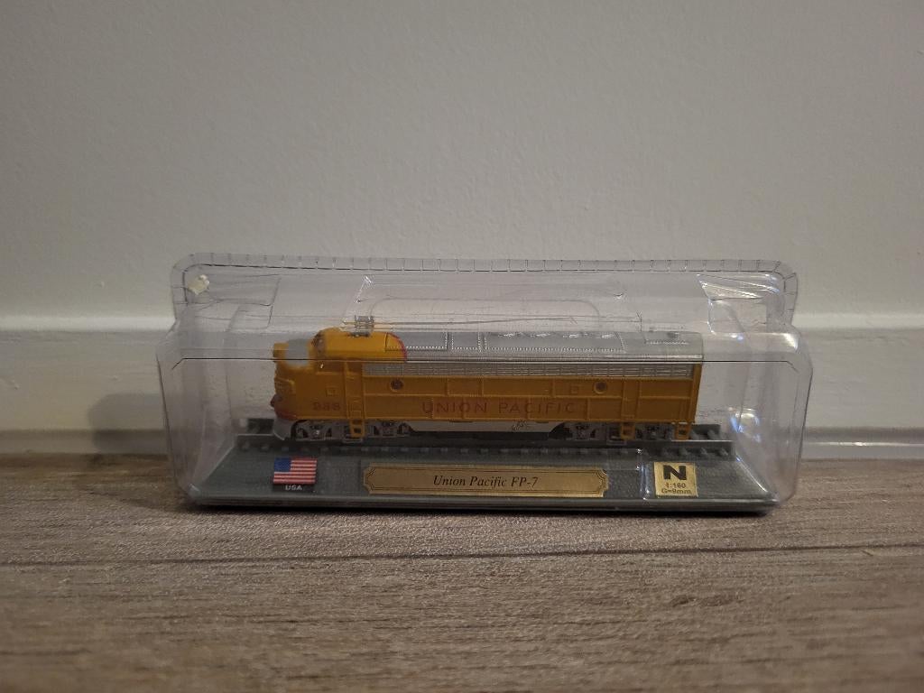 Modeltrein VS Union Pacific FP7 Del Prado locomotief, Ophalen of Verzenden, Zo goed als nieuw