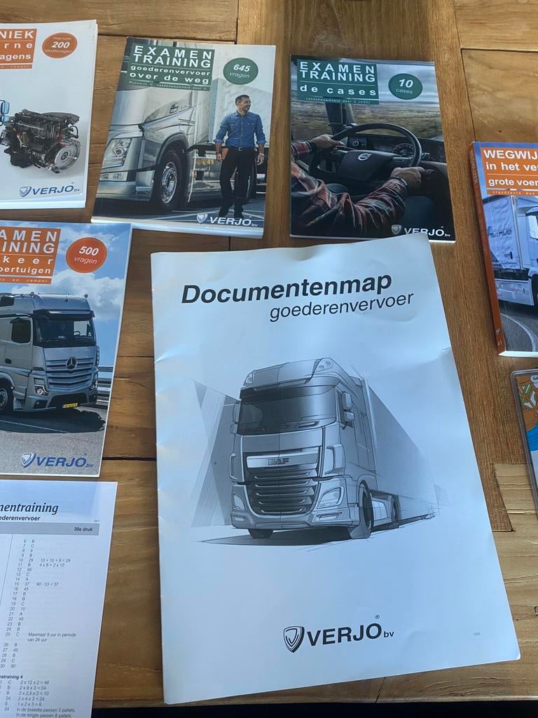 Vrachtwagen theorie, Boeken, Ophalen of Verzenden, Zo goed als nieuw
