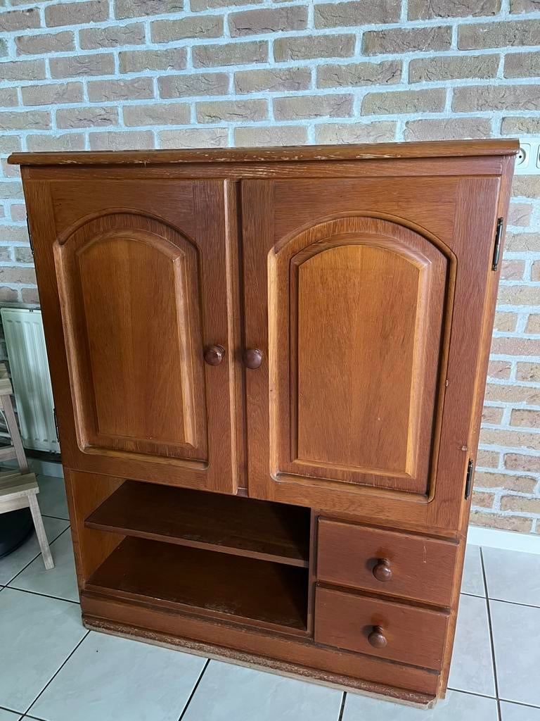 Houten kast GRATIS ophalen, Huis en Inrichting, Kasten | Overige, Ophalen, Gebruikt