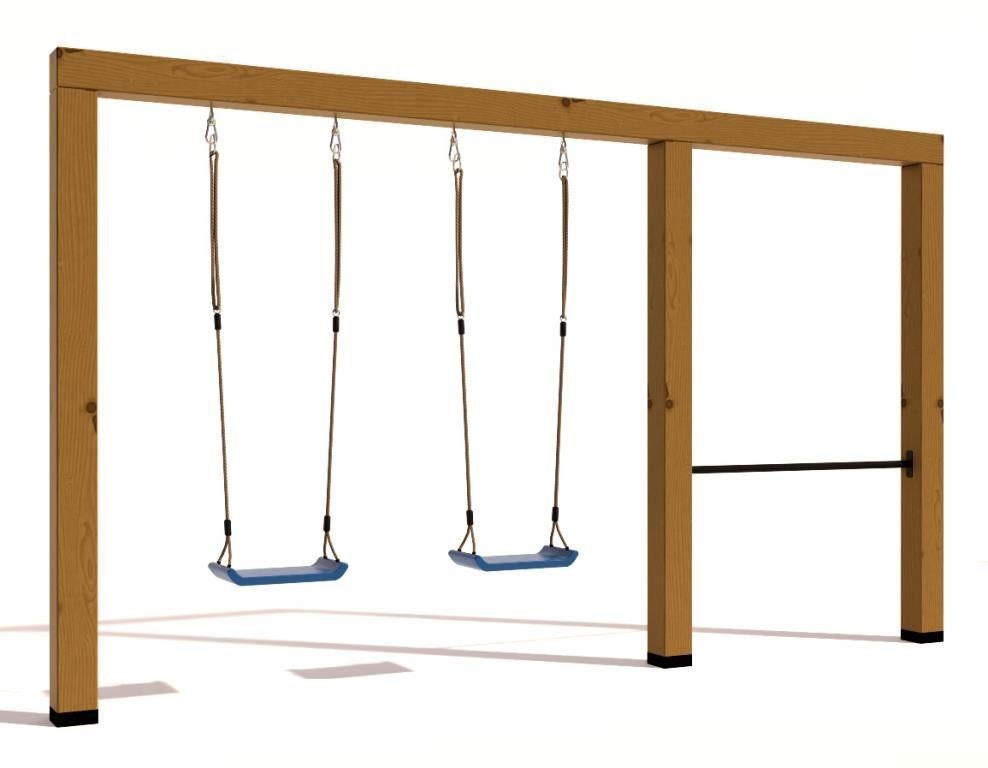 Houten Douglas Schommel BK Sophie met duikelrek  558, Ophalen of Verzenden, Nieuw, Schommel