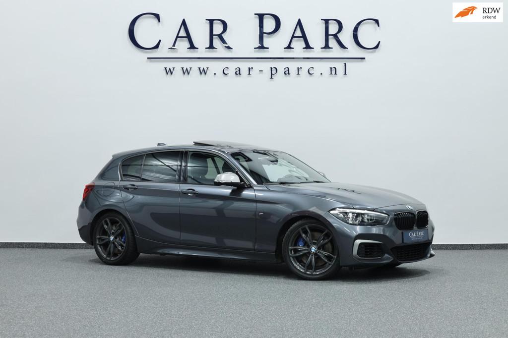 BMW 1-serie M140i Special Edition LED/SCHUIFDAK/LEER+S.VERWA, Achterwielaandrijving, Gebruikt, Alcantara, 340 pk