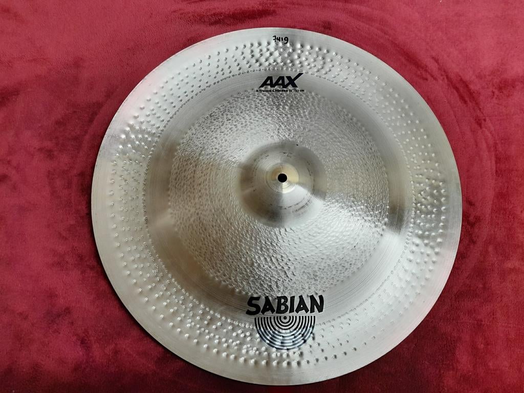 Sabian x-treme chinese 21" bekken cymbal bekkens custom, Drums of Percussie, Ophalen of Verzenden, Zo goed als nieuw