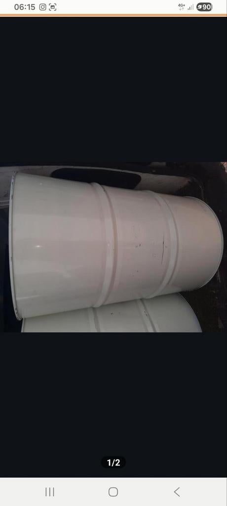 Olievat vuurkorf - Robuuste en sfeervolle tuindecoratie, Ophalen of Verzenden