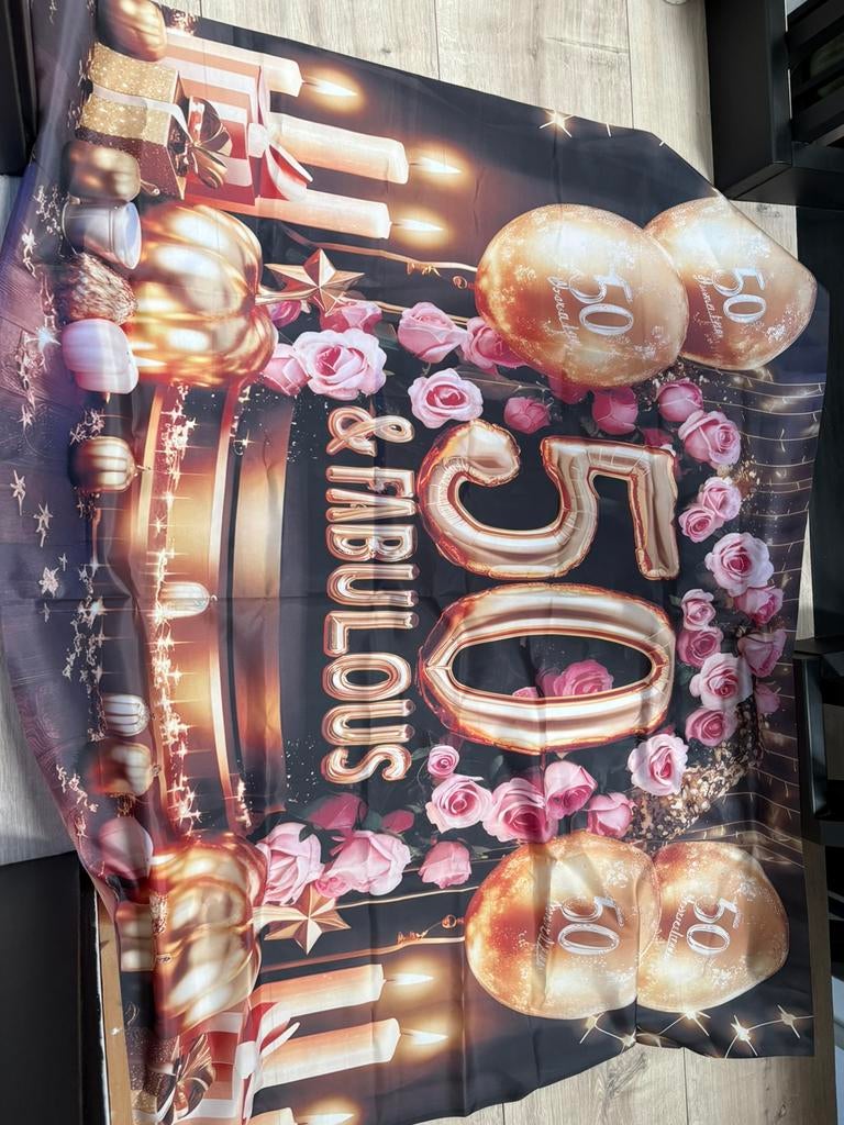 50 versiering, Sarah, Ophalen of Verzenden, Zo goed als nieuw, Versiering, Abraham of Sarah