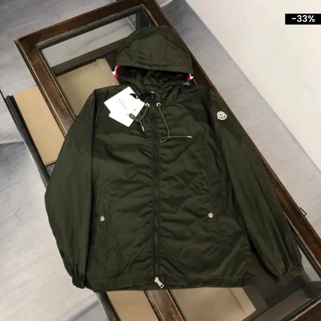 Moncler Grimpeurs Kaki NFC windbreaker, Ophalen of Verzenden, Nieuw, Overige maten, Groen