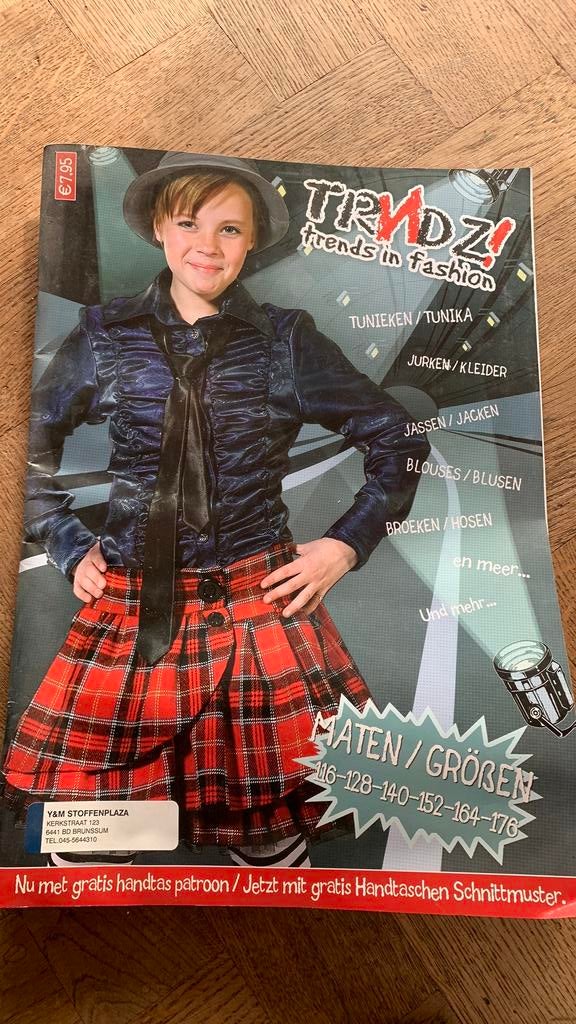 Trndz! Kinder Kledingpatronen Maat 116-176, Overige merken, Overige typen, Kind, Nieuw
