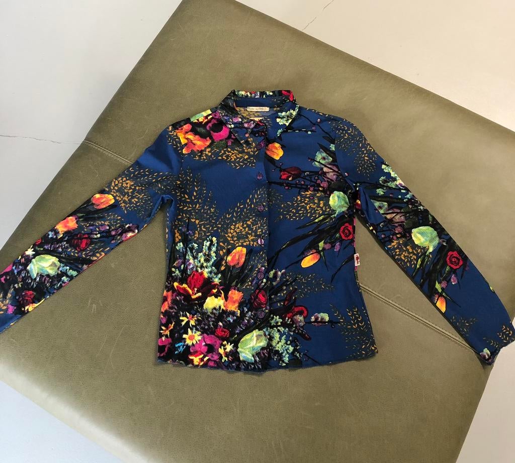 JEAN PAUL GAULTIER blouse, Maat 38/40 (M), Ophalen of Verzenden, Zo goed als nieuw, Overige kleuren