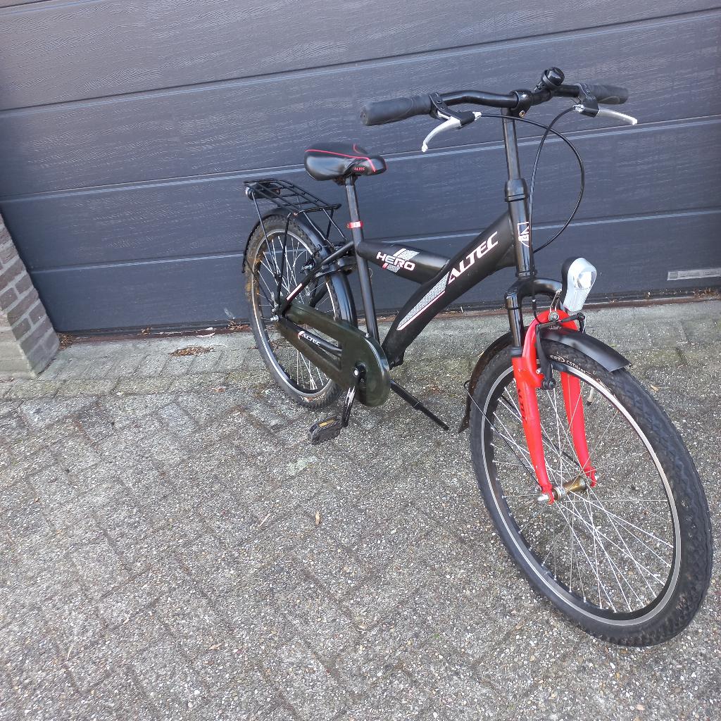 Jongensfiets 24 inch, Fietsen en Brommers, Ophalen, Gebruikt, 24 inch, Altec