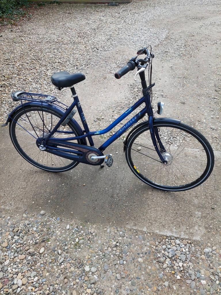 Gazelle Touche blauw dames moet weg!, Fietsen en Brommers, Ophalen, Eu, 53 tot 56 cm, Eu