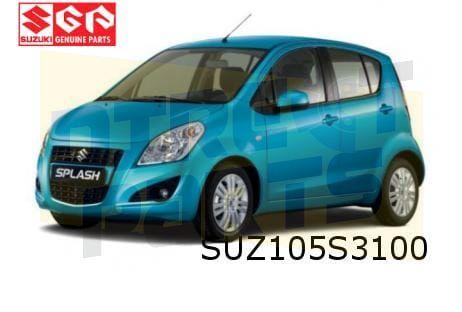 Suzuki Splash (8/12-) motorkap (te spuiten) Origineel! 57300