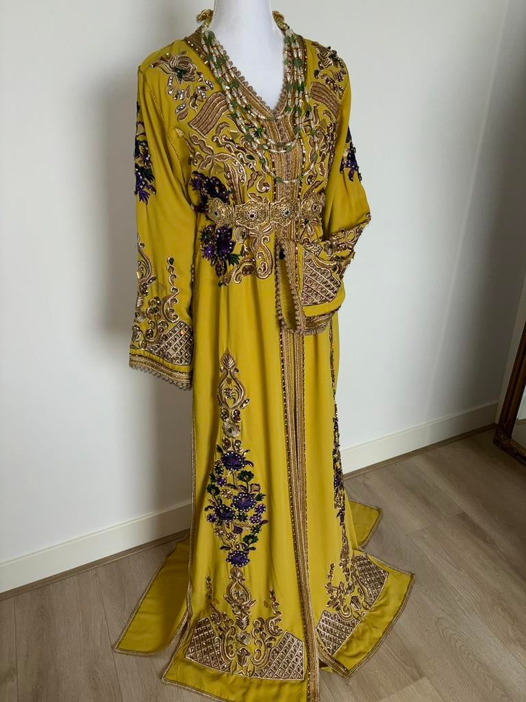 Takshita mosterdgeel, Ophalen of Verzenden, Zo goed als nieuw, Maat 46/48 (XL) of groter, Overige typen