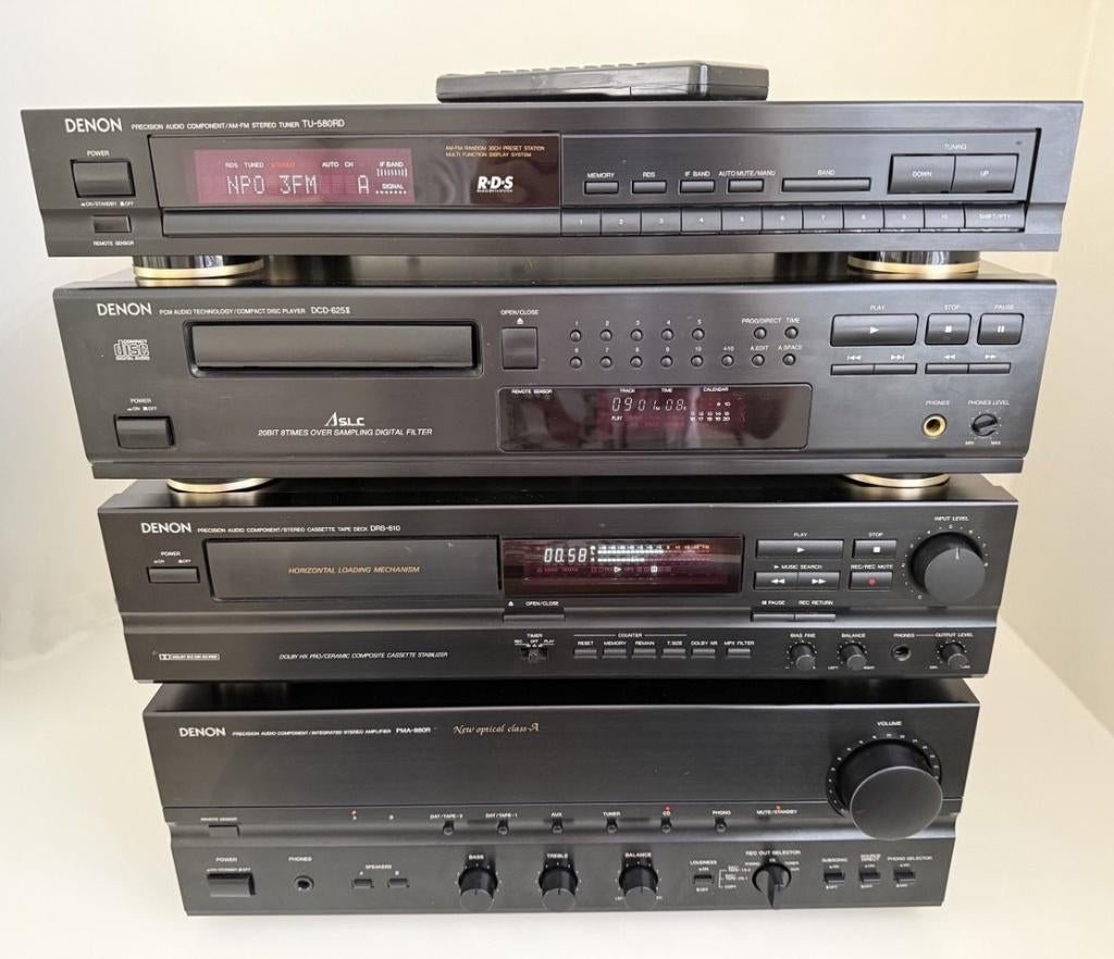 Denon hifi PMA-880R DCD-625 TU-580RD DRS-610 – complete set, Ophalen, Tuner of Radio, Denon, Losse componenten