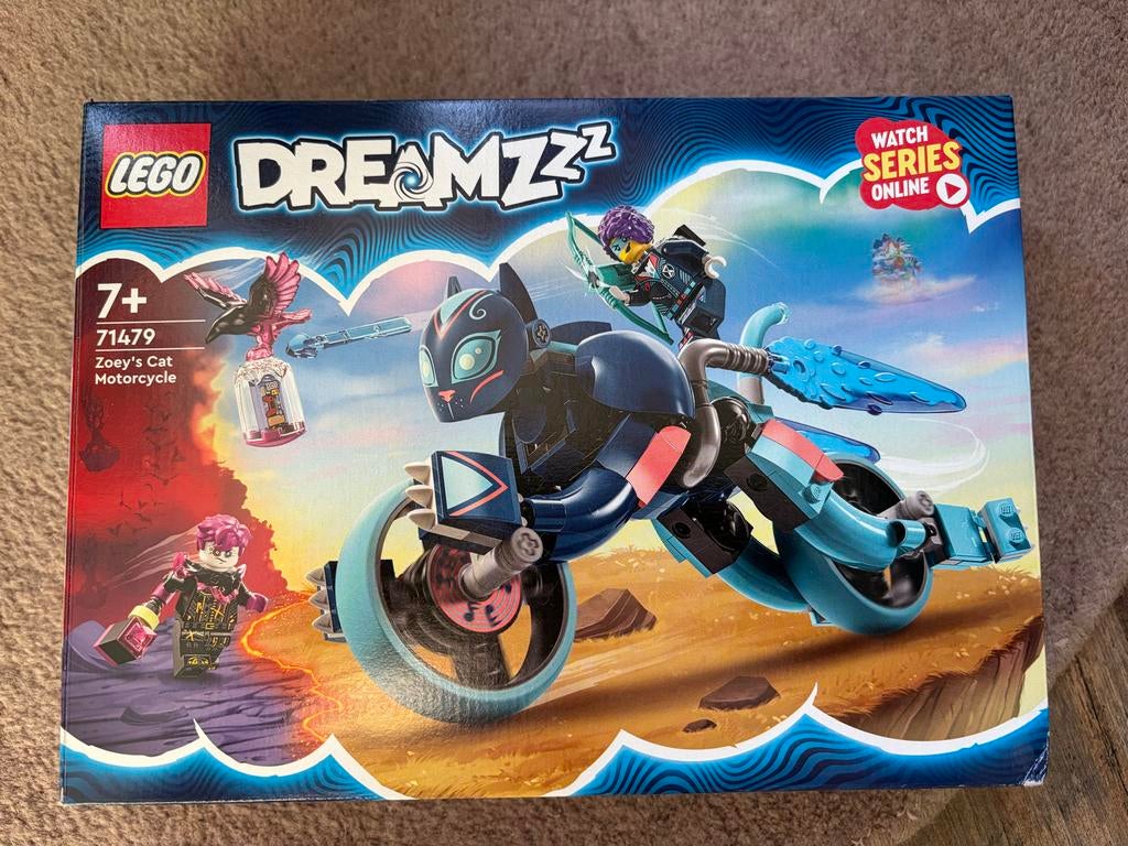 Lego Dreamzzz 71479 Zoey's Cat Motorcycle, Ophalen of Verzenden, Nieuw, Complete set, Lego