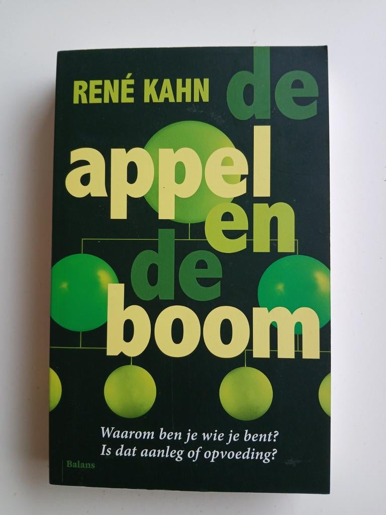 Rene Kahn - De appel en de boom, Boeken, Ophalen of Verzenden, Zo goed als nieuw, Rene Kahn