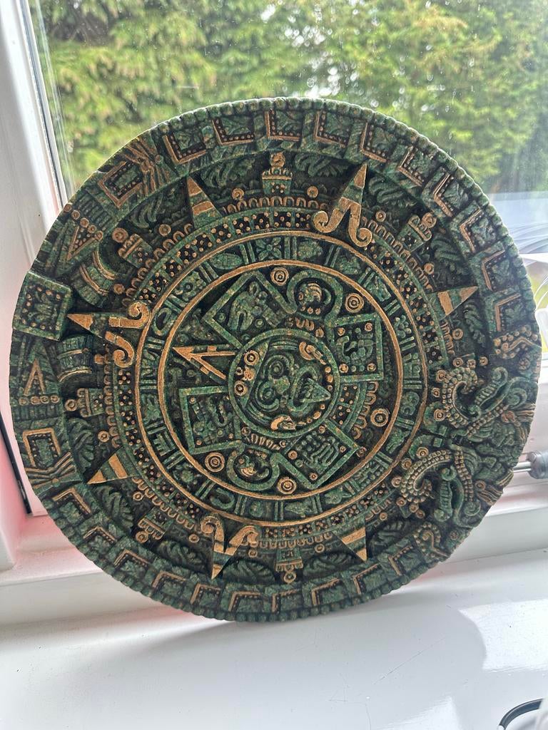 Eeuwigdurende Azteekse Zonnekalender Mexico, Ophalen of Verzenden, Zo goed als nieuw, Overige typen