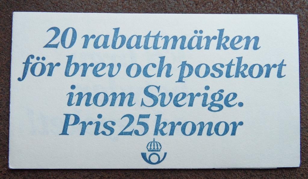 Postzegelboekje Zweden – voordeeluitgave, Ophalen of Verzenden, Zweden, Gestempeld
