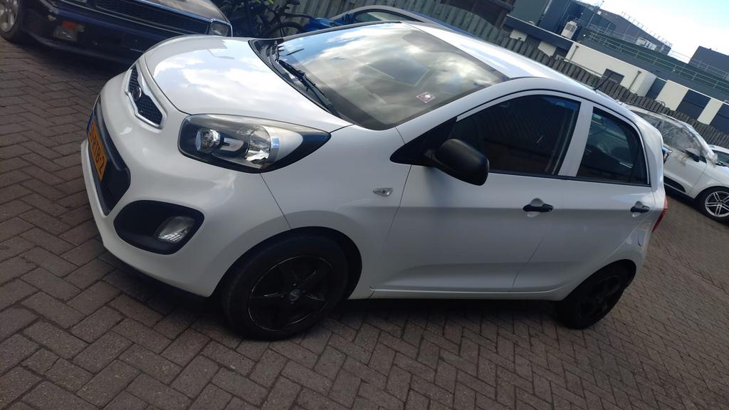 Kia Picanto 1.0 Cvvt 5-DRS 2011 Wit, Auto's, Kia, Voorwielaandrijving, 400 kg, Wit, Origineel Nederlands