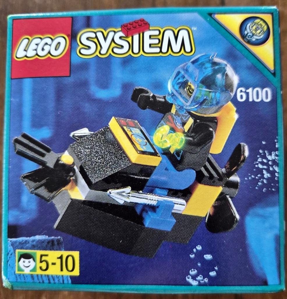 Lego System 6100 Aquashark Dart uit 1998 - Nieuw!, Kinderen en Baby's, Speelgoed | Duplo en Lego, Overige thema's, Lego, Nieuw