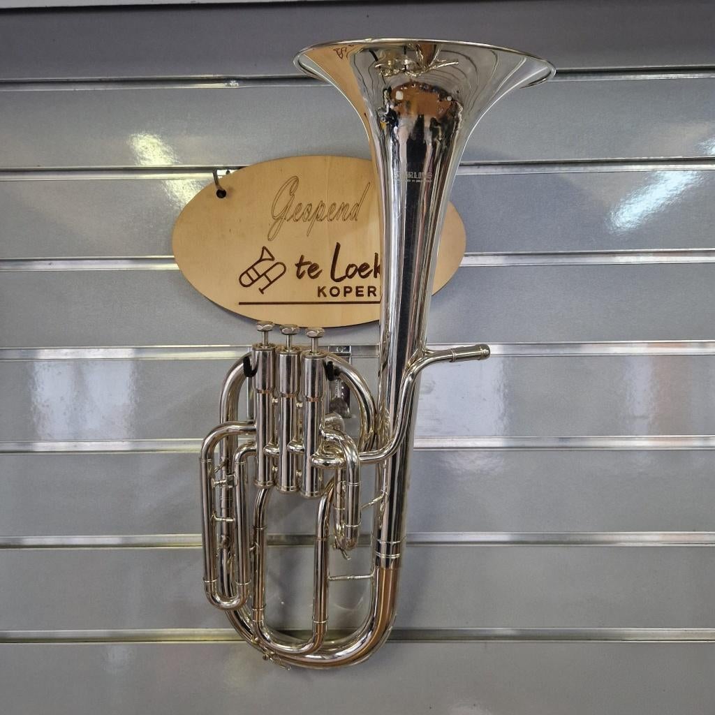 Sterling 1045 althoorn, Ophalen of Verzenden, Gebruikt, Althoorn of Eshoorn, Met koffer